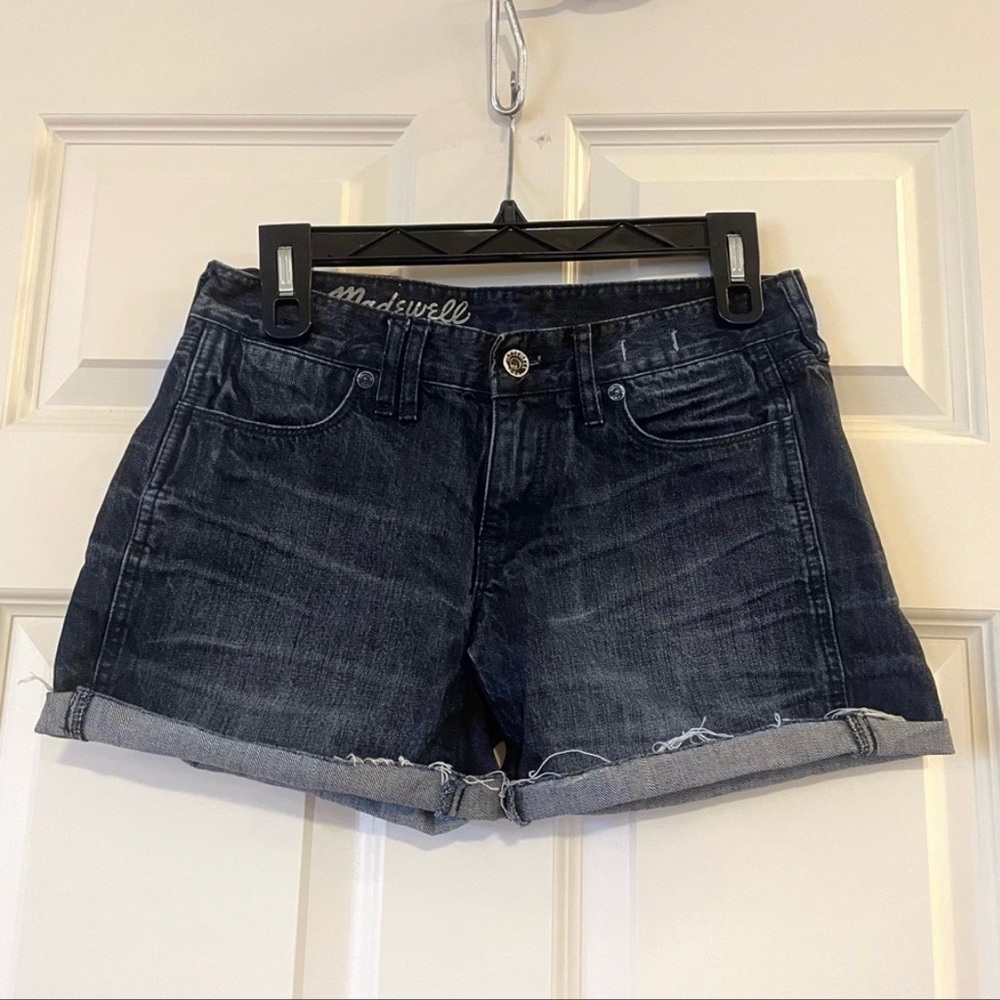 Dark Wash Madewell Jean Shorts Size 25 Regular Fit